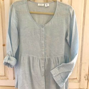 Sigrid Olson Linen blouse
